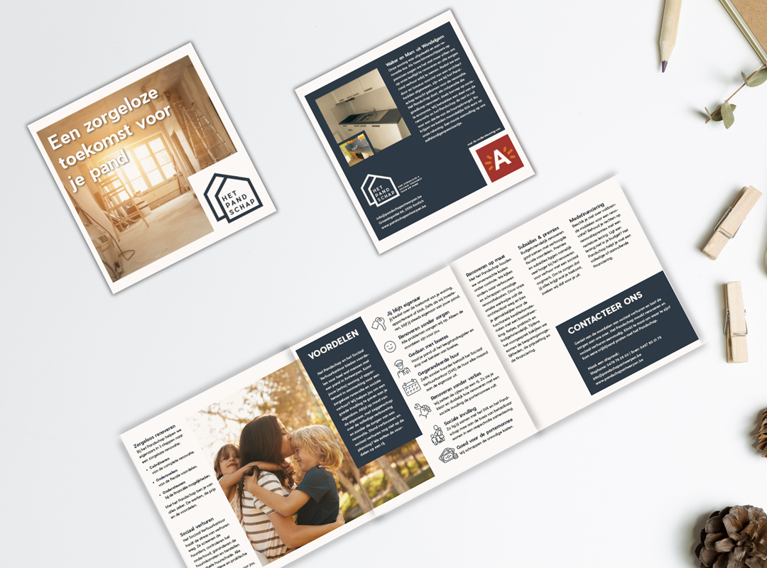 Originele brochure voor Zeker Verzekerd uit Hoogstraten met creatieve copywriting van creApen